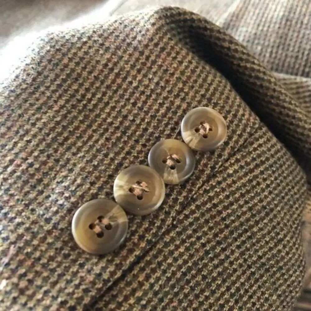 Lauren Ralph Lauren 44R Brown 100%‎ Lambs Wool Fully Lined 2 Button Sport Coat